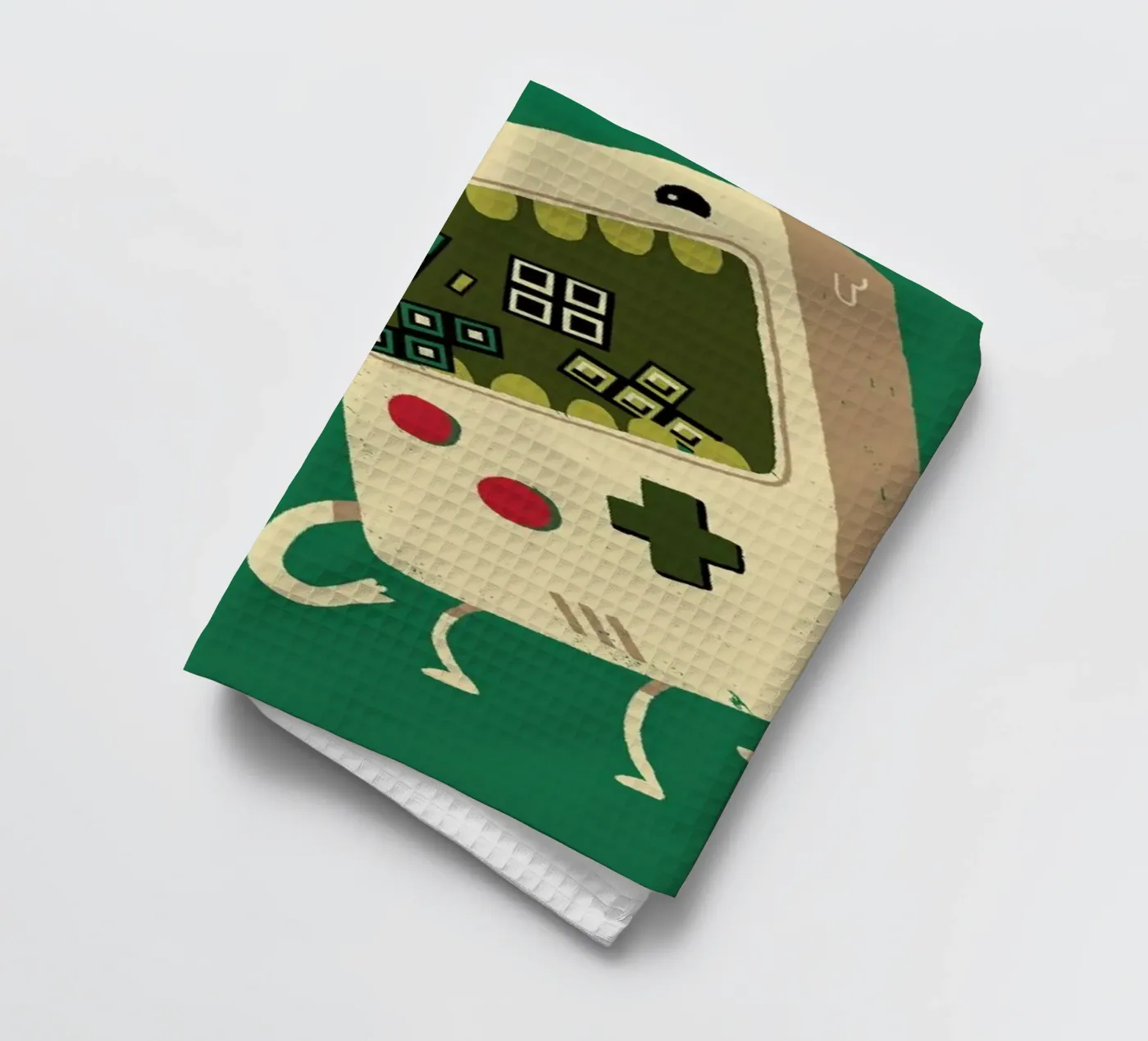 Pixel Puke Geschirrtuch von DinoMike