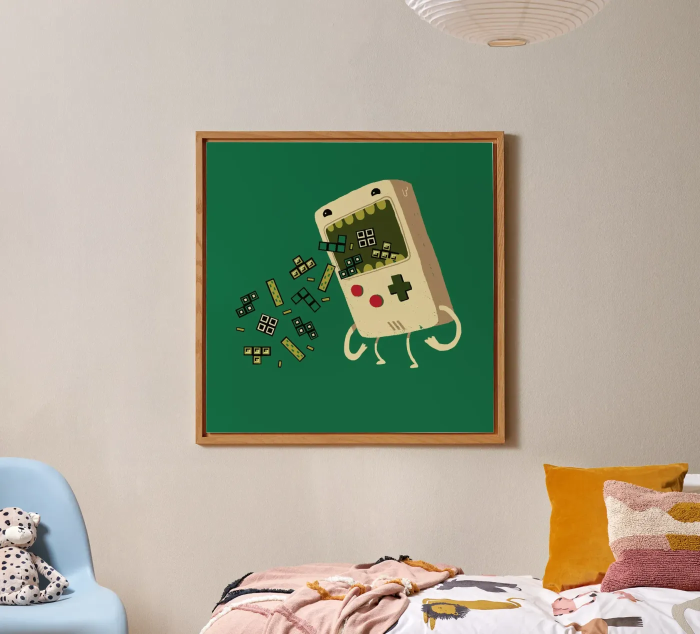 Pixel Puke forex-plaat van DinoMike
