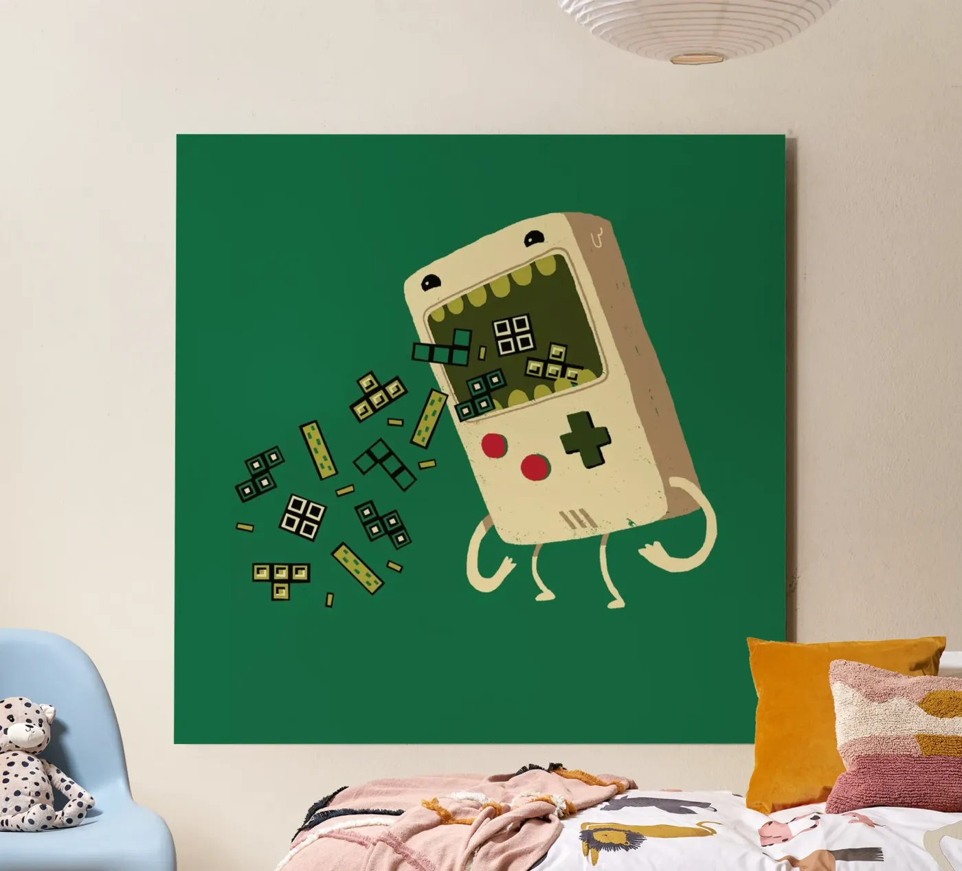Pixel Puke forex-plaat van DinoMike