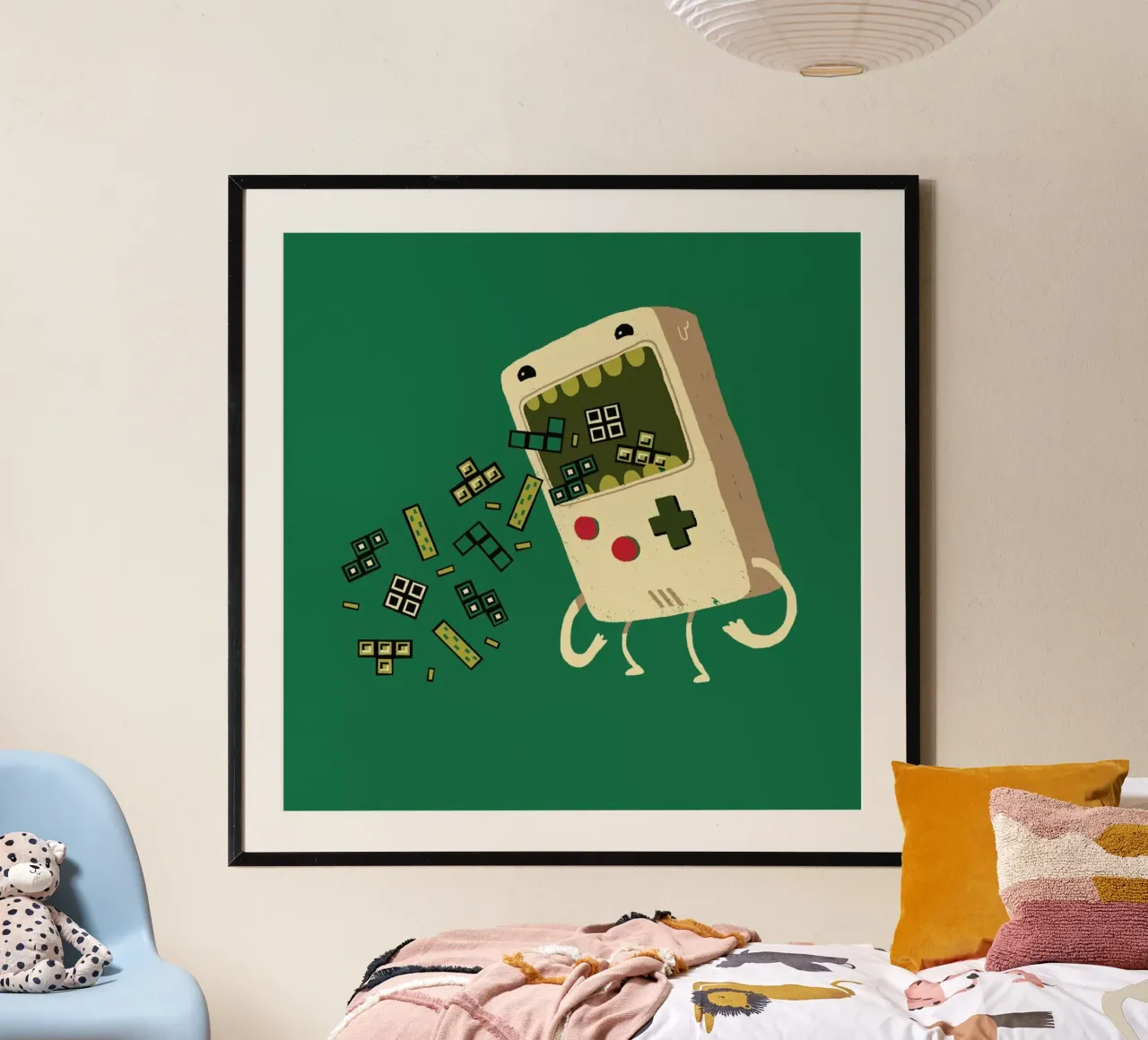 Pixel Puke carta hahnemühle da DinoMike