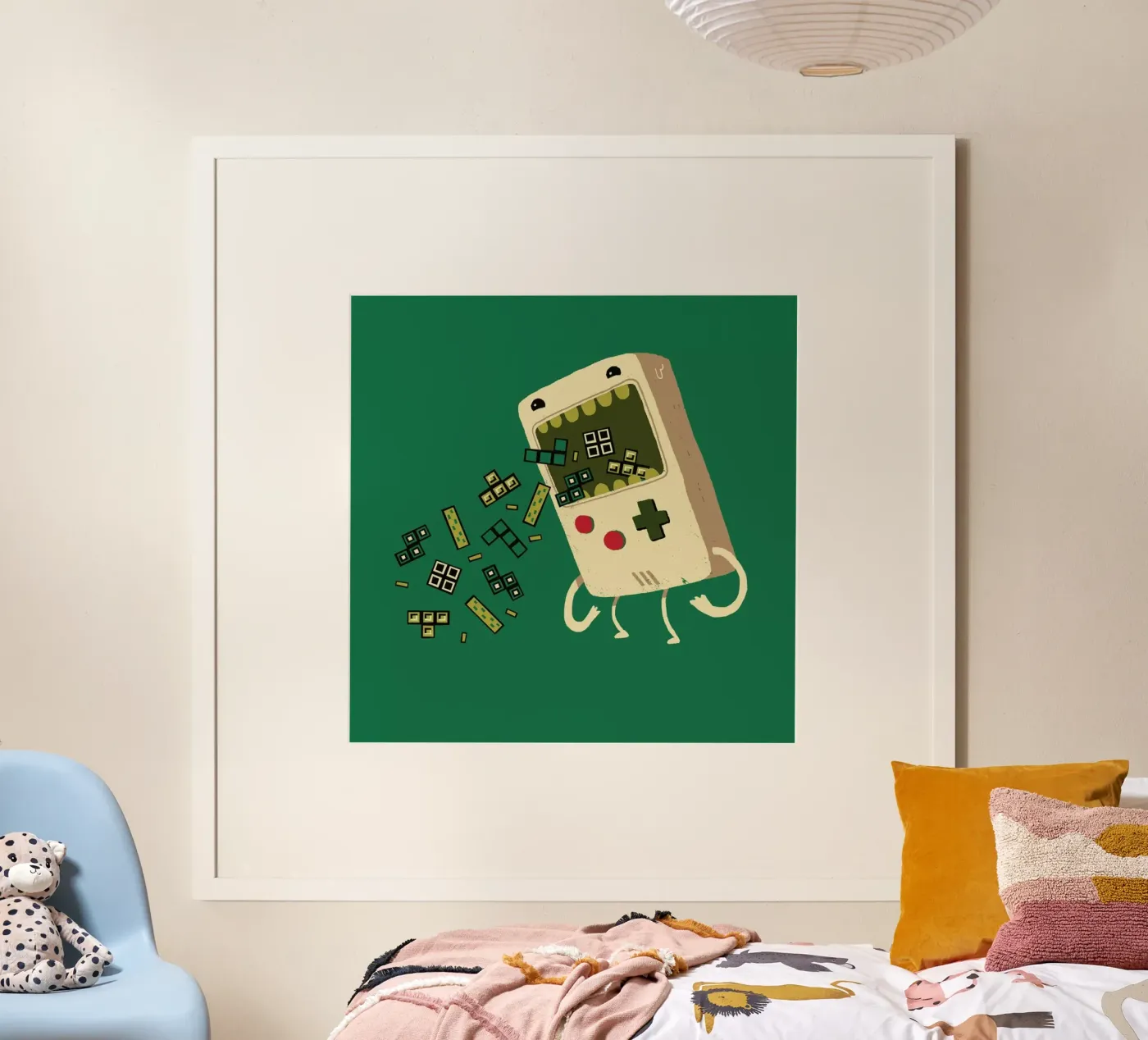 Pixel Puke carta hahnemühle da DinoMike