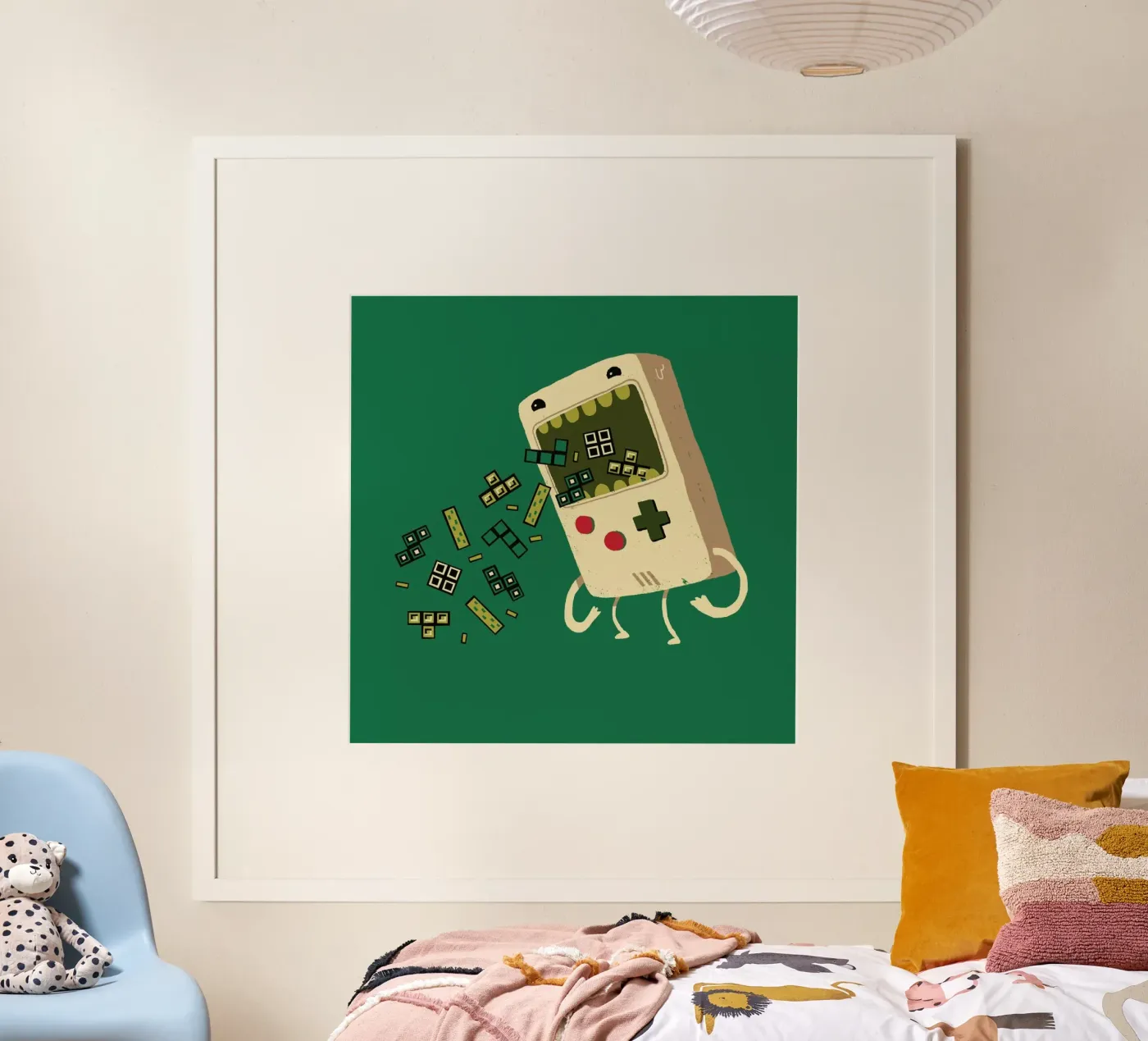 Pixel Puke poster van DinoMike