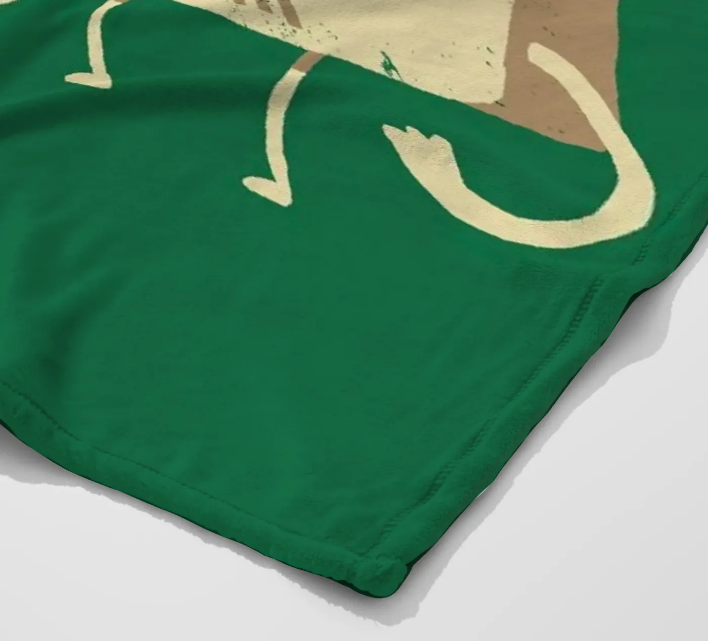 Pixel Puke Fleecedecke von DinoMike