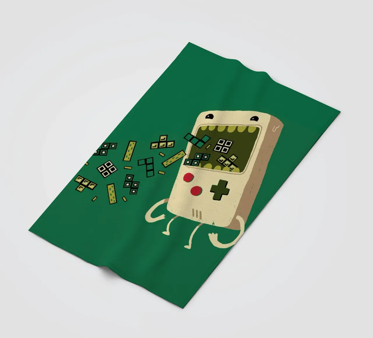 Pixel Puke coperta in pile da DinoMike