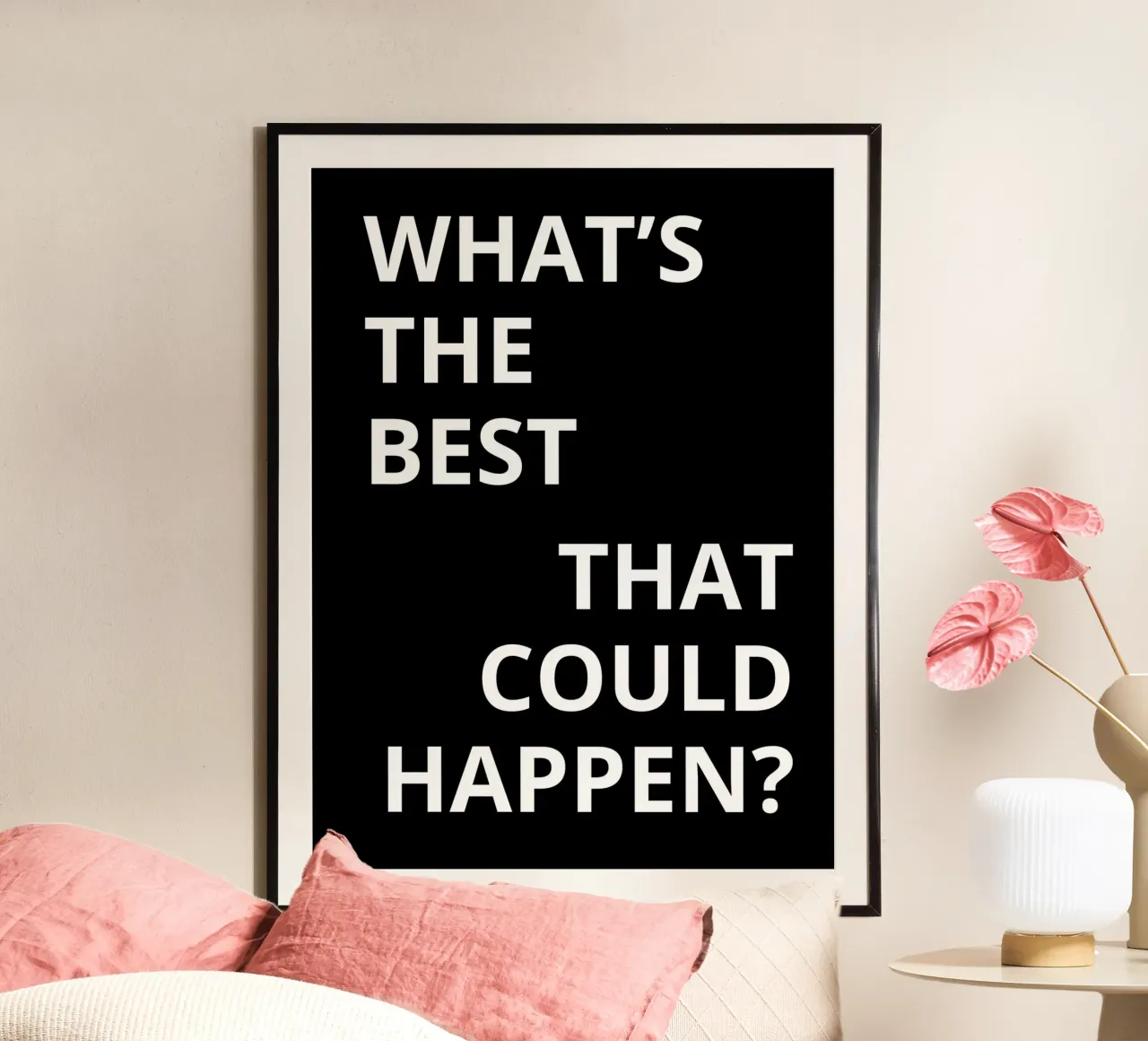 what's the best,that could happens poster da ramosashop