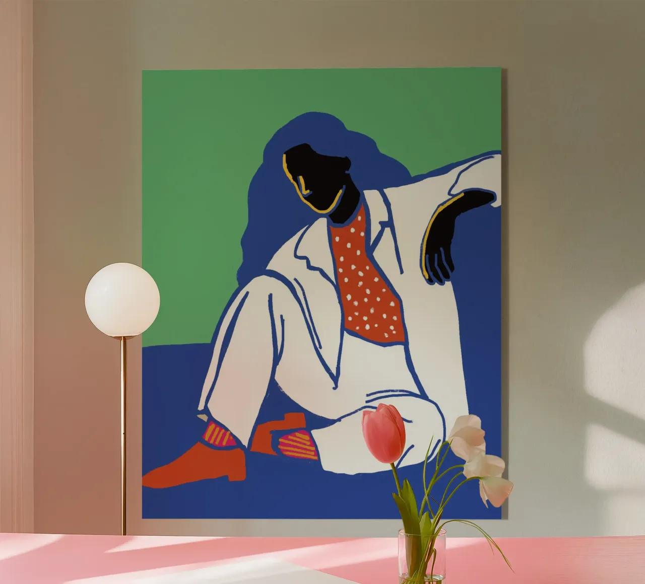 Red Shoes acrylic glass by tainah negreiros