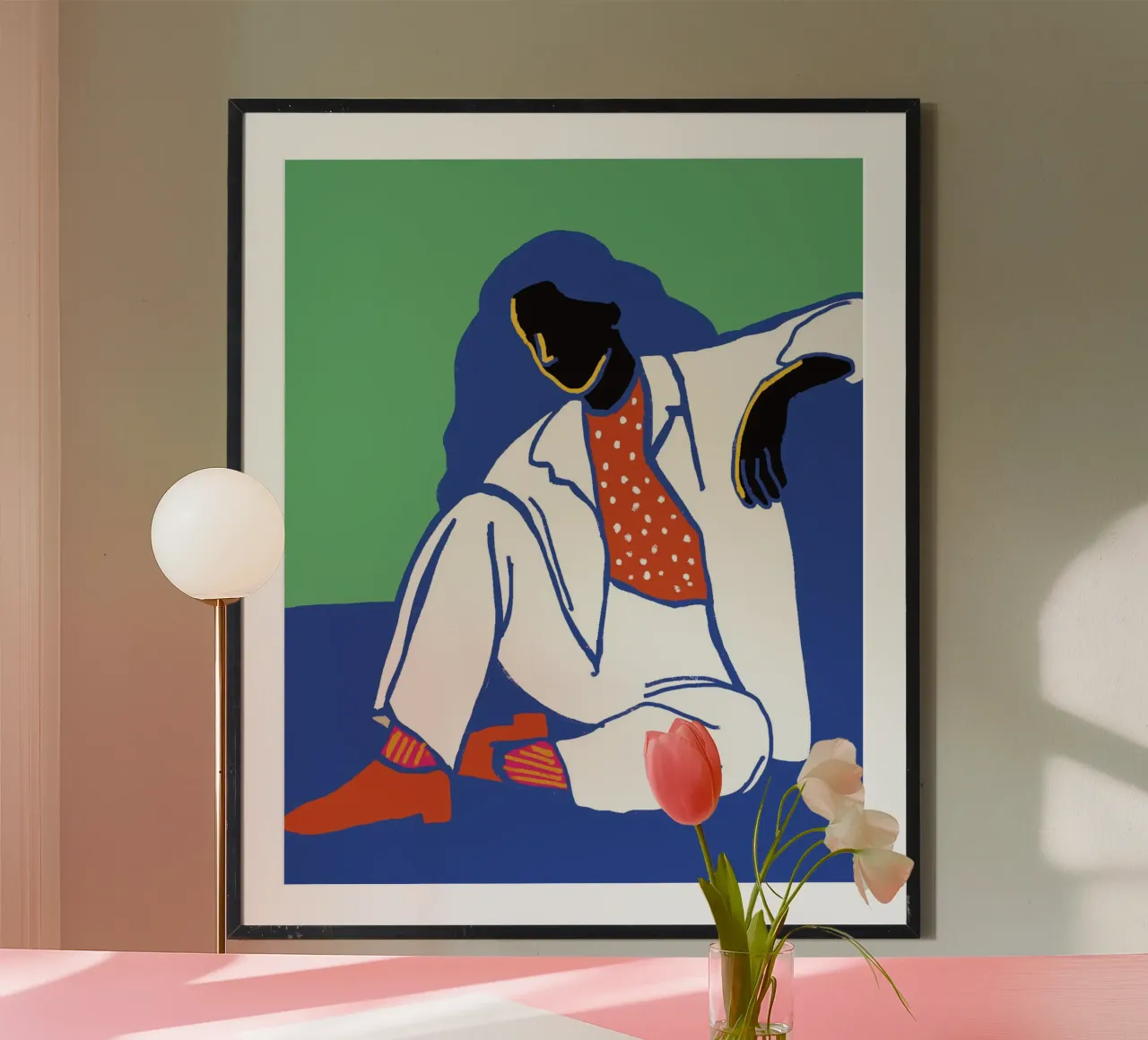 Red Shoes poster by tainah negreiros