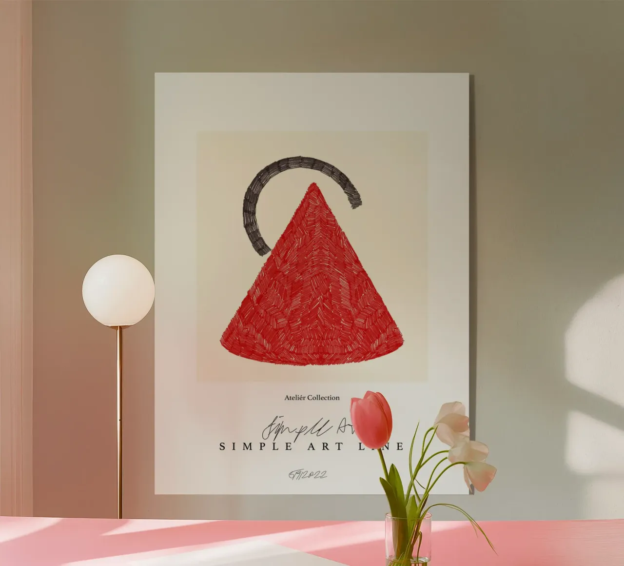 Simple Art Line No 20 plexiglass da treechild