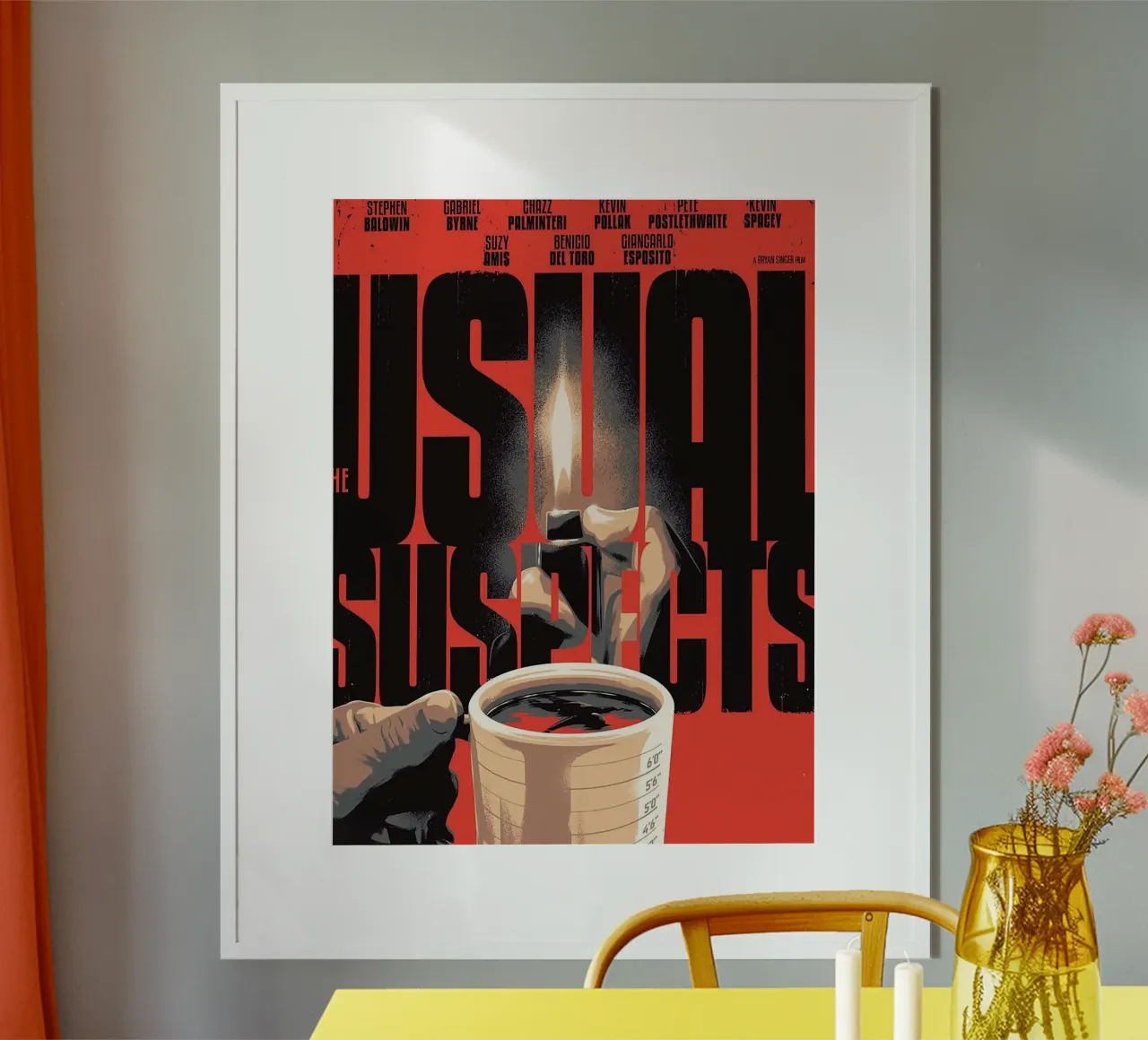 The Usual Suspects poster da Attaboy Dsgn