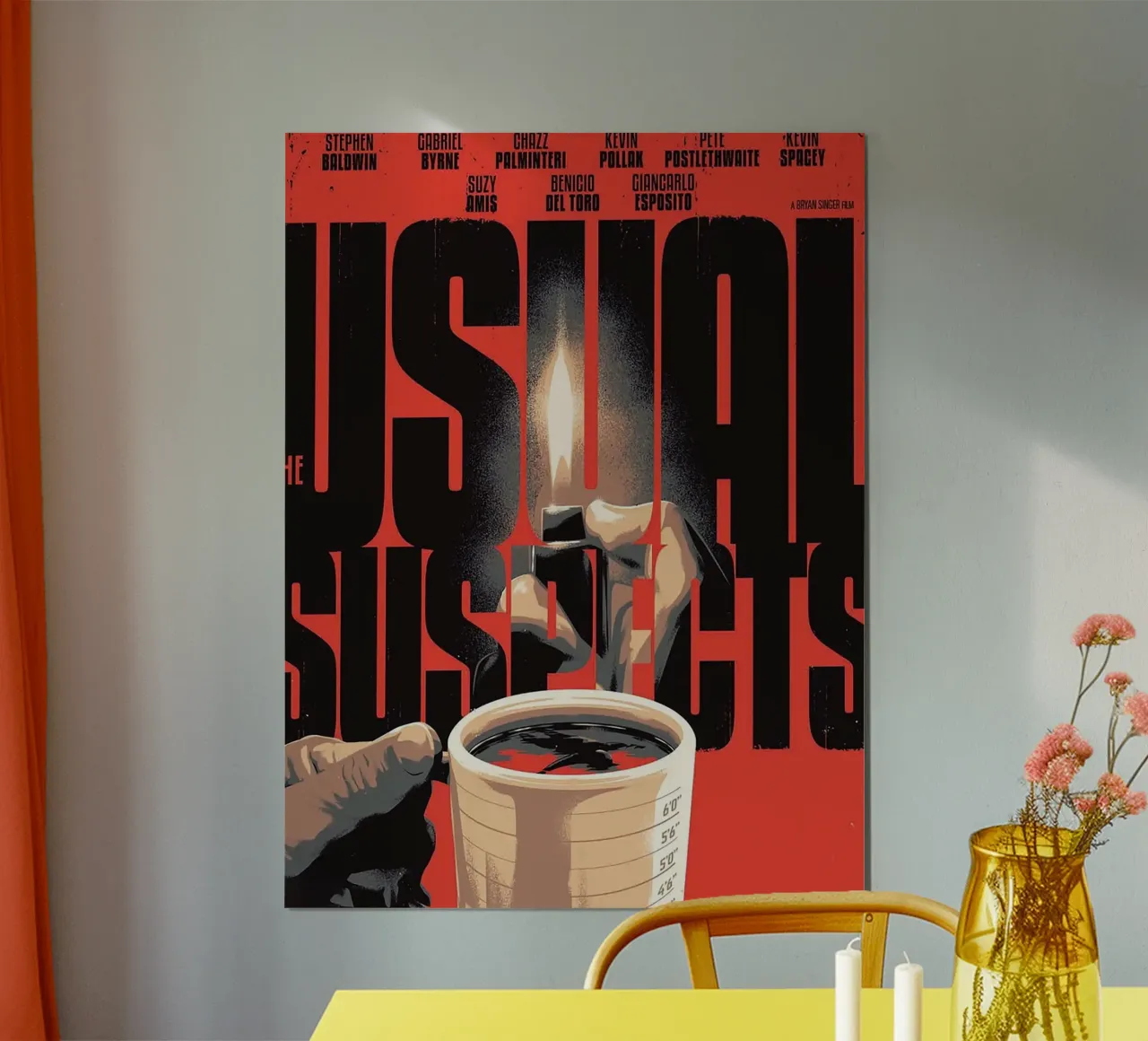 The Usual Suspects poster da Attaboy Dsgn