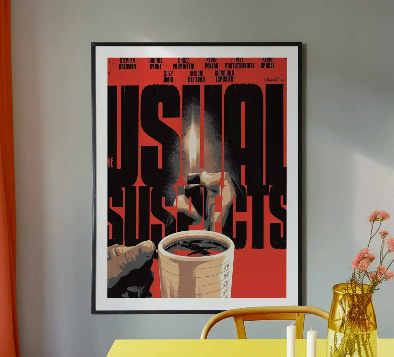 The Usual Suspects poster da Attaboy Dsgn