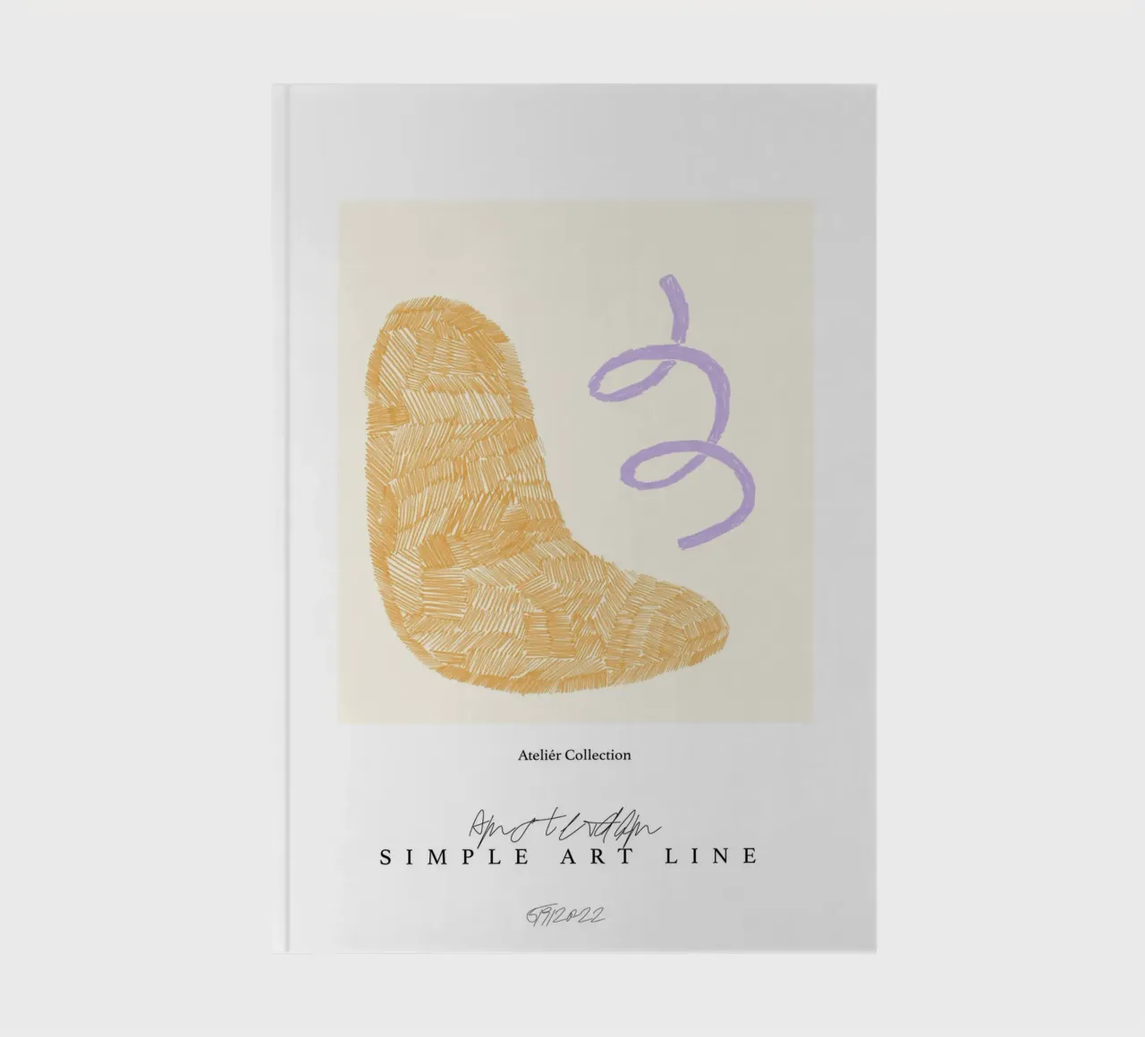 Simple Art Line No 22 notebook by treechild