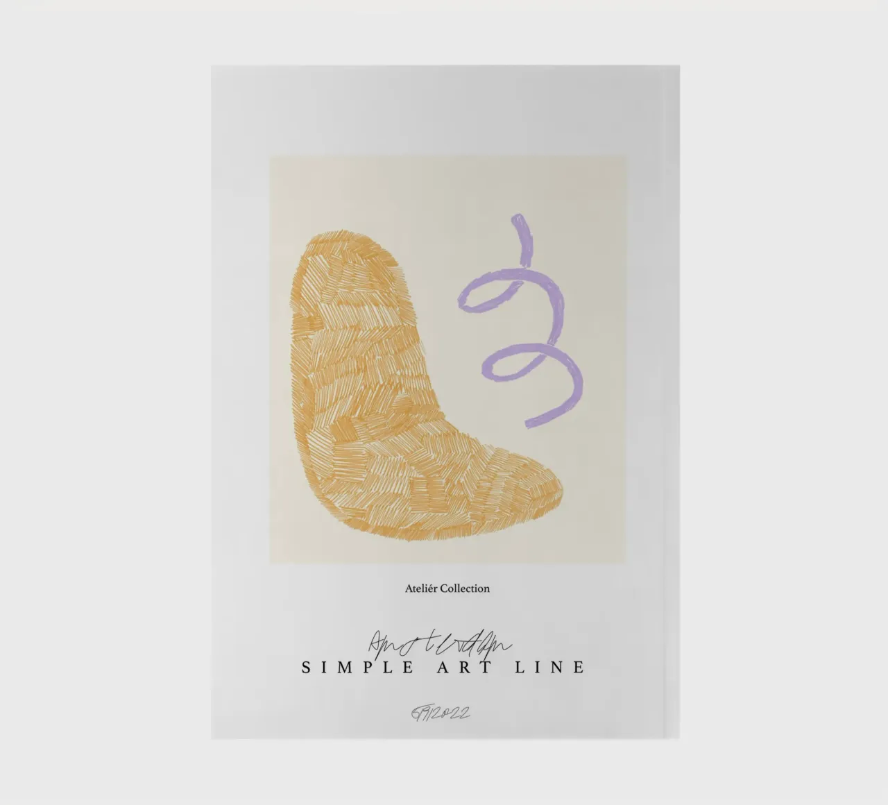 Simple Art Line No 22 notebook by treechild