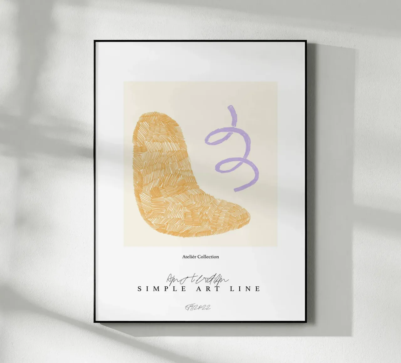 Simple Art Line No 22 plexiglass da treechild