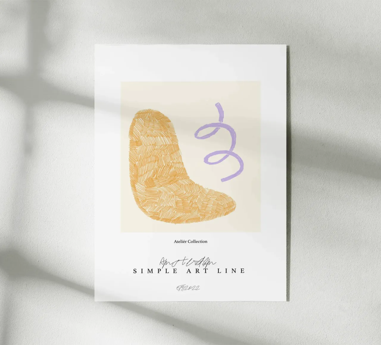 Simple Art Line No 22 plexiglass da treechild