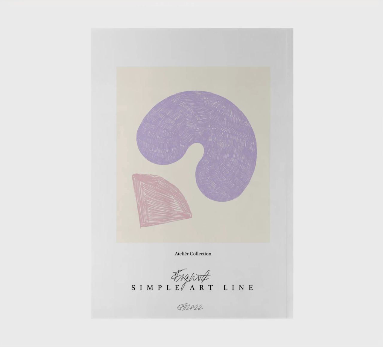 Simple Art Line No 23 notebook by treechild
