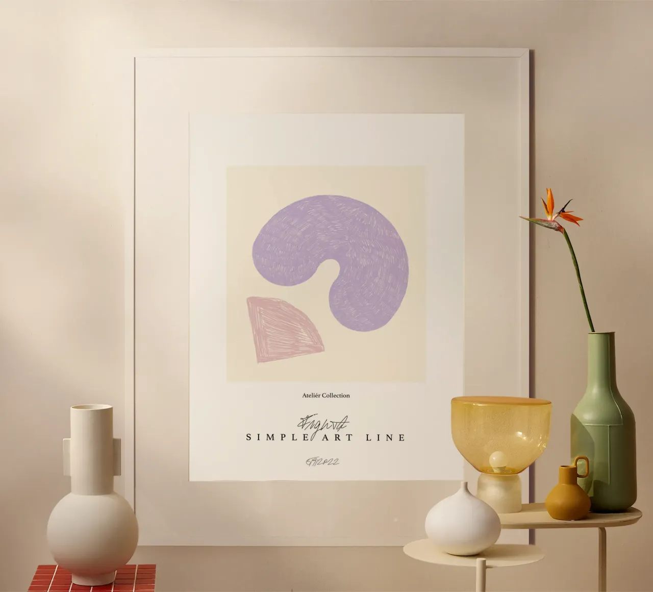 Simple Art Line No 23 hahnemühle by treechild