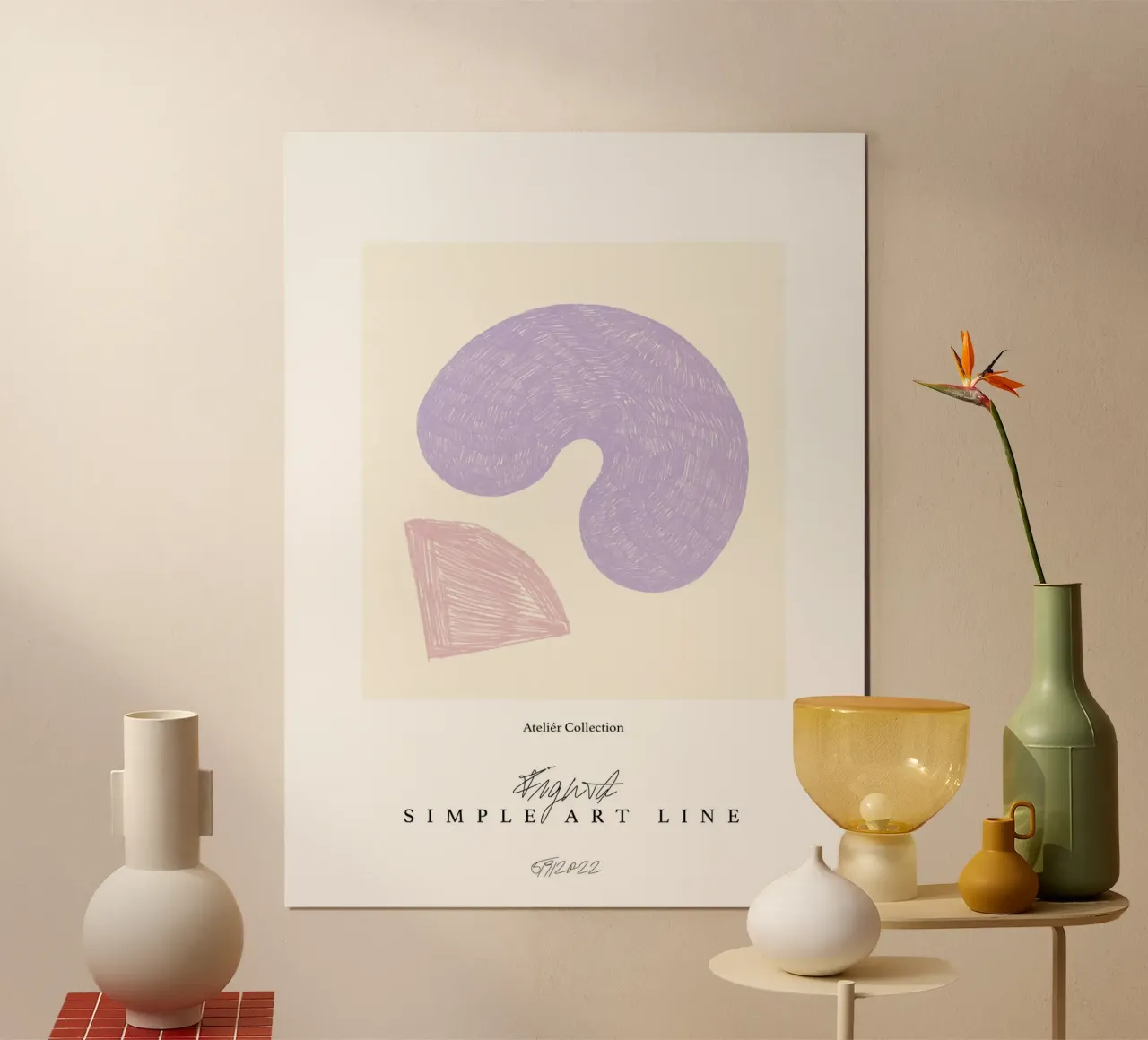 Simple Art Line No 23 hahnemühle by treechild