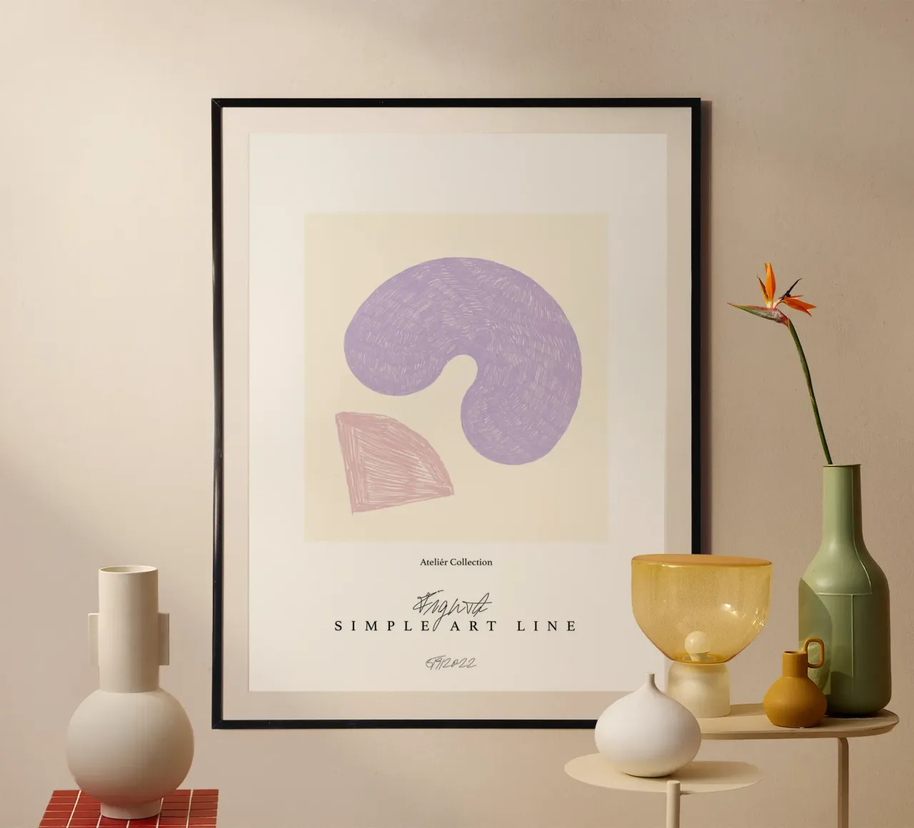Simple Art Line No 23 hahnemühle by treechild