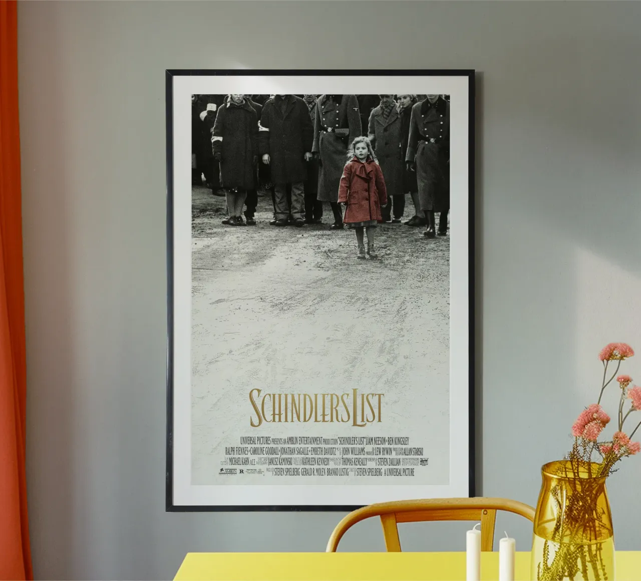 Schindler’s List poster da Attaboy Dsgn