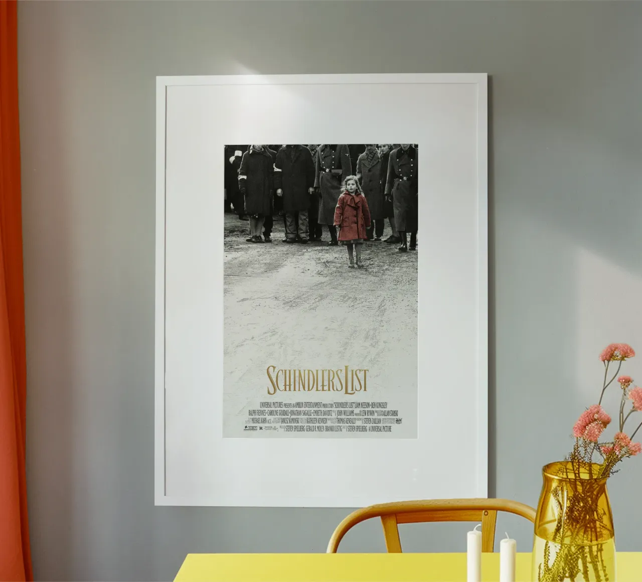 Schindler’s List poster da Attaboy Dsgn
