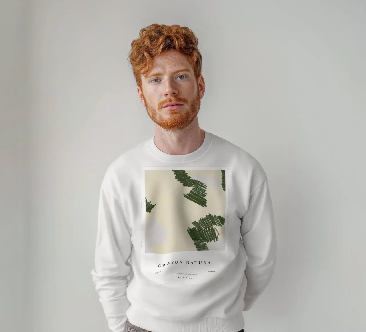 Simple Art Line No 25 Sweatshirt von treechild