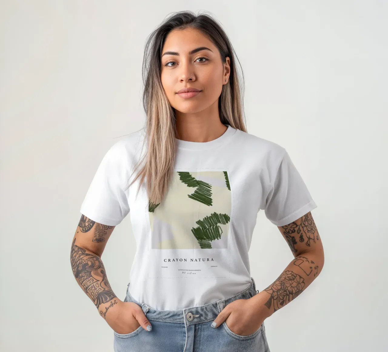 Simple Art Line No 25 t-shirt da treechild