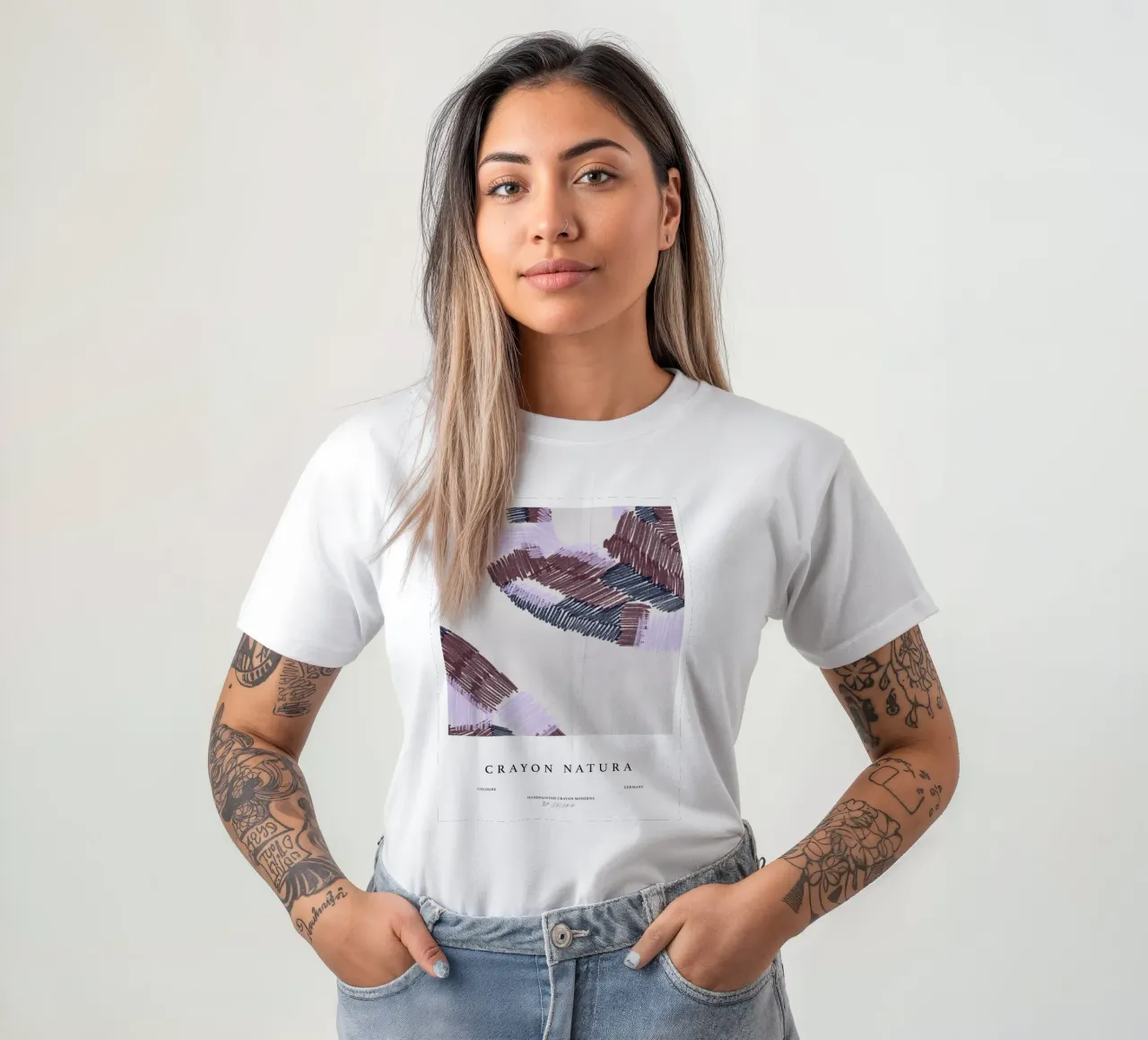 Simple Art Line No 26 t-shirt da treechild