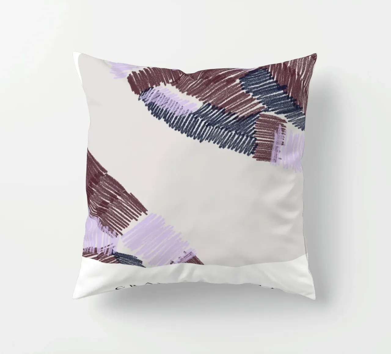 Simple Art Line No 26 cuscino da treechild