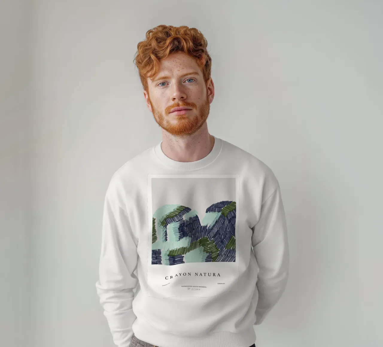 Simple Art Line No 27 felpa da treechild