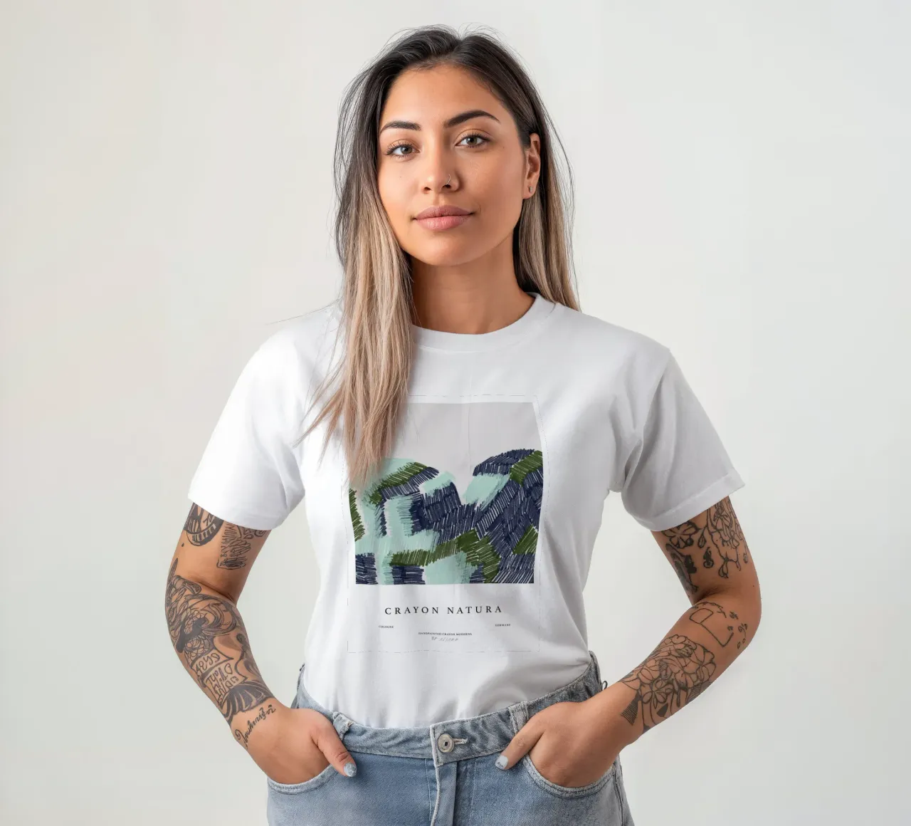 Simple Art Line No 27 t-shirt da treechild