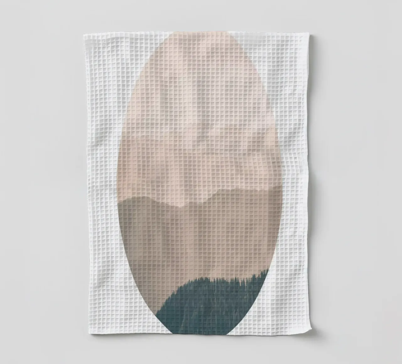 Mania Landscapes Circular 4 Karwendel (Austria) tea towel by Mania Print Collection