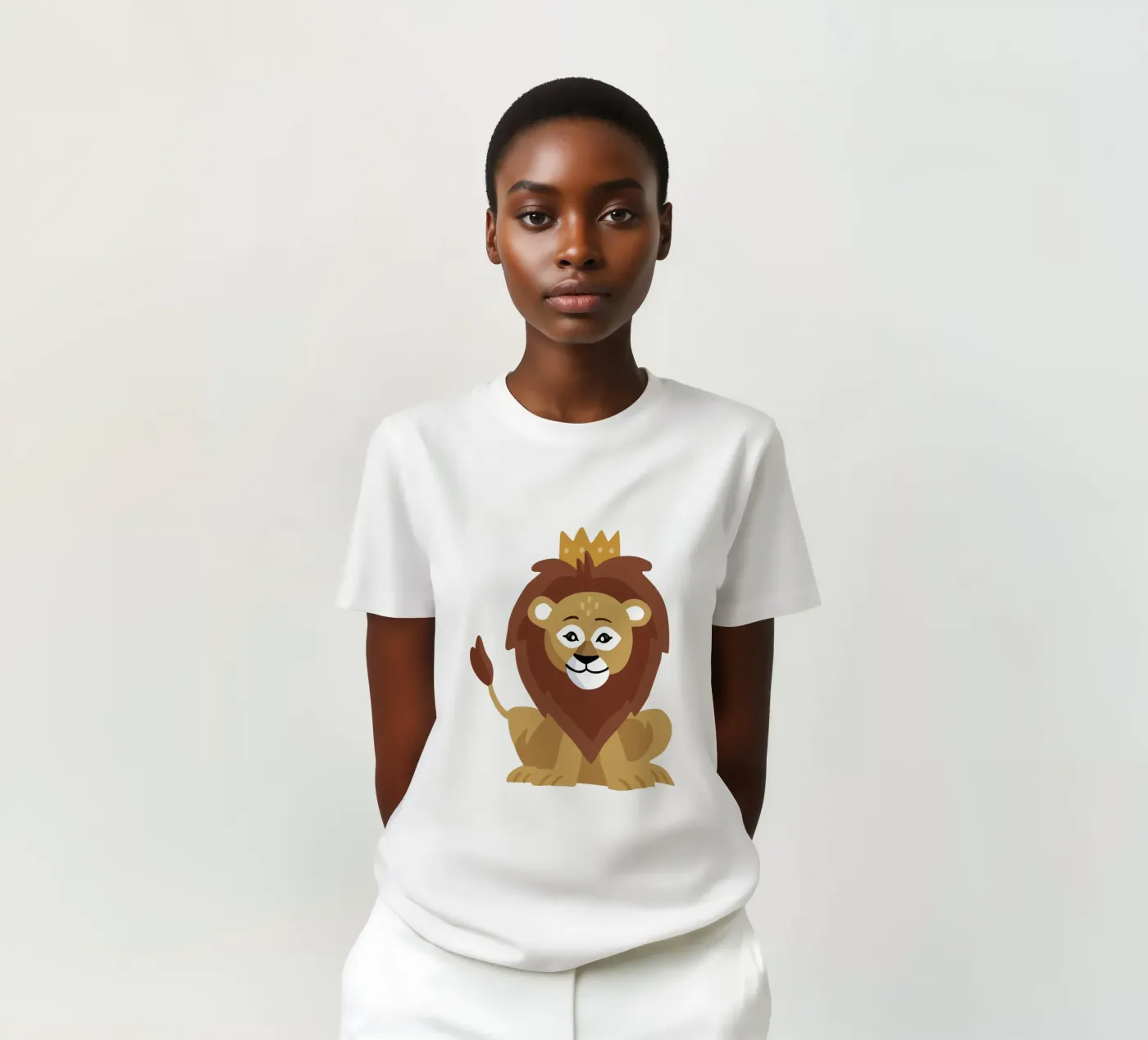 Leone t-shirt da C.WILL