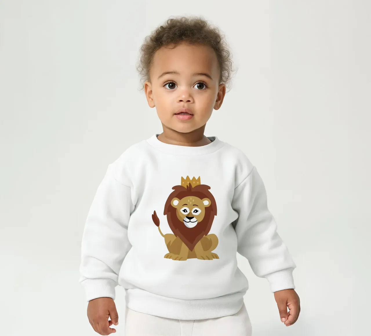 León sudadera de bebé de C.WILL