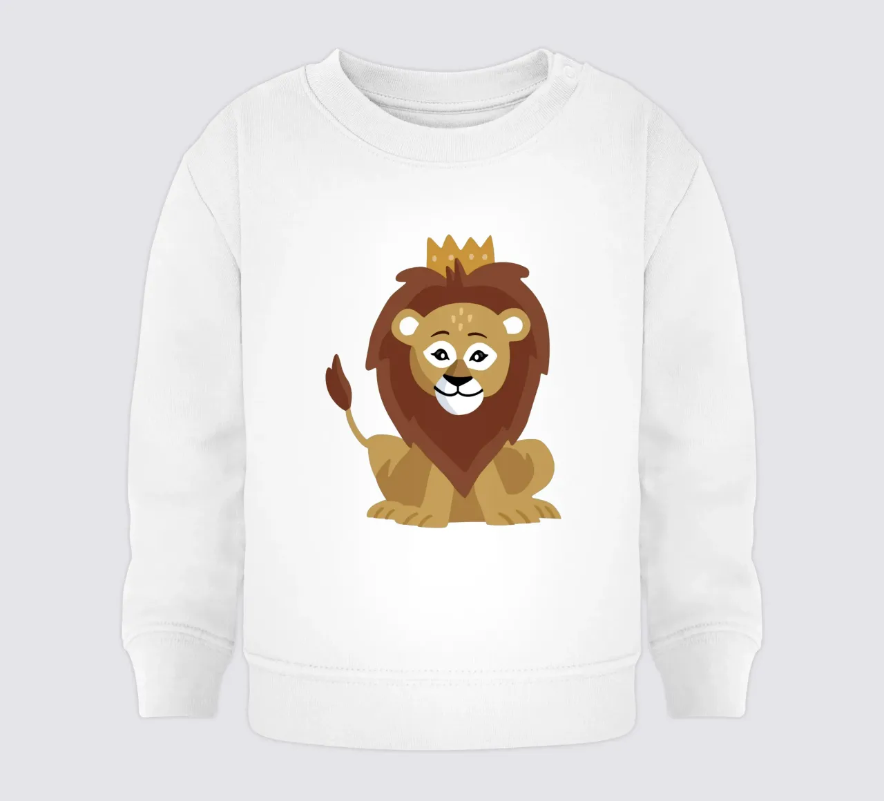 León sudadera de bebé de C.WILL
