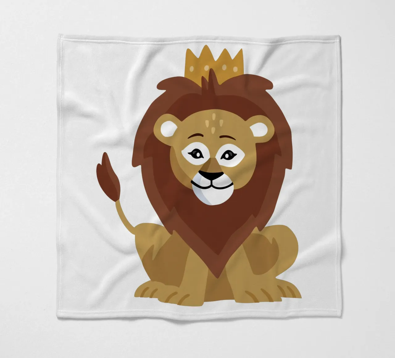 Leone coperta in pile da C.WILL