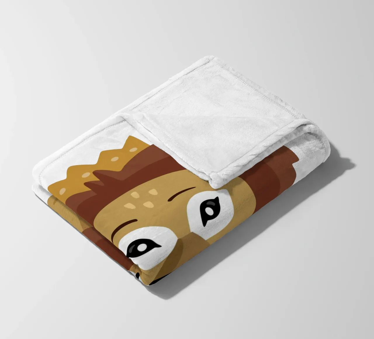 Leone coperta in pile da C.WILL