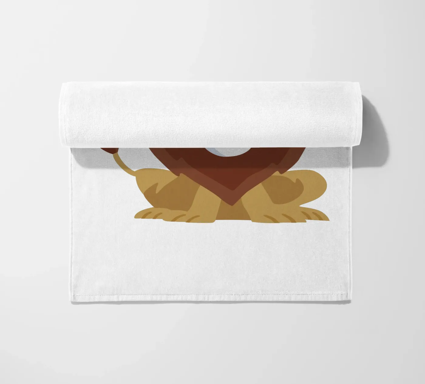 Leeuw strandhanddoek van C.WILL