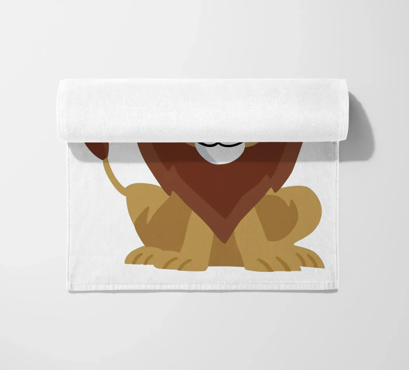 Leeuw strandhanddoek van C.WILL