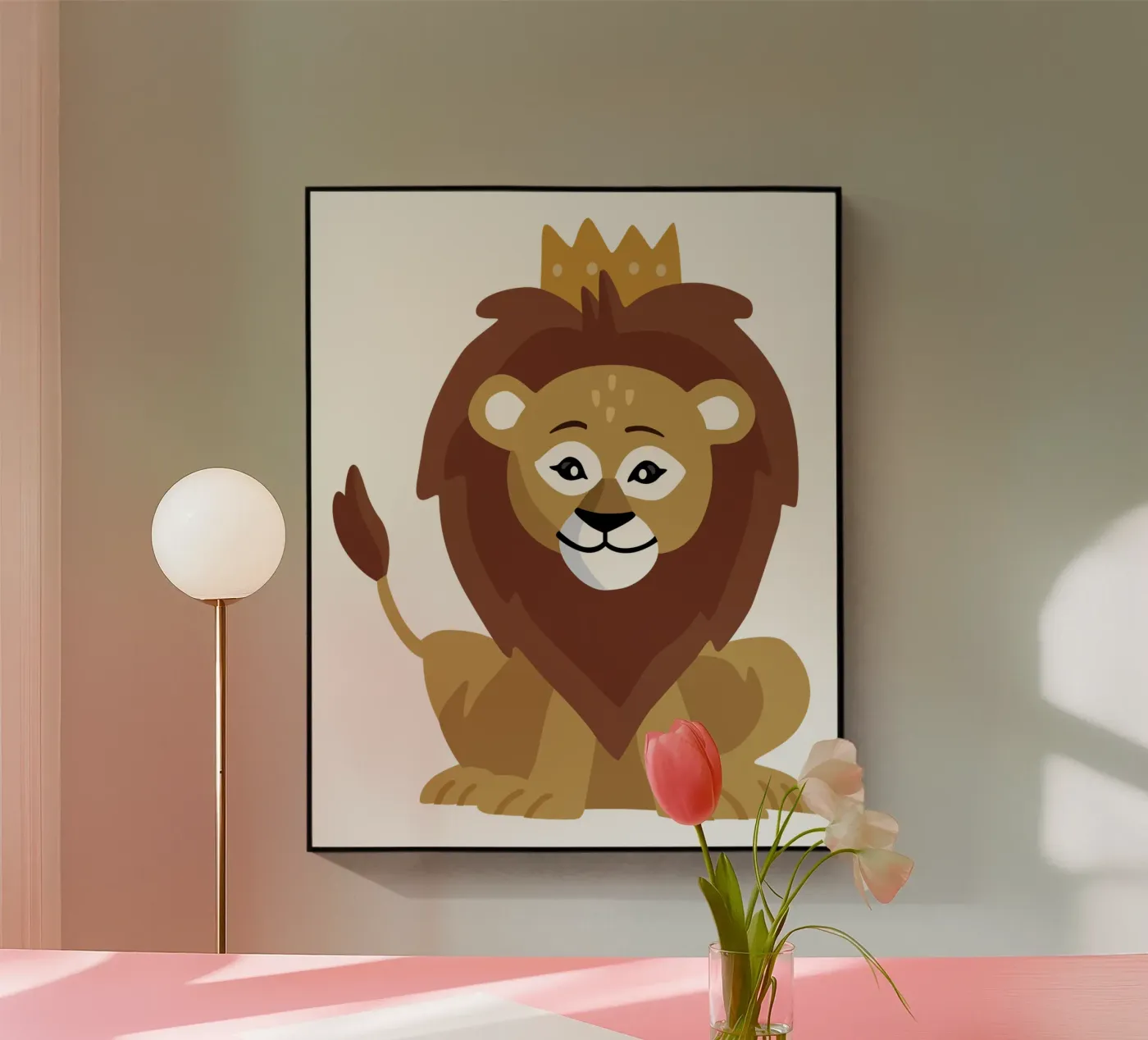 Lion Acryl-Glas von C.WILL