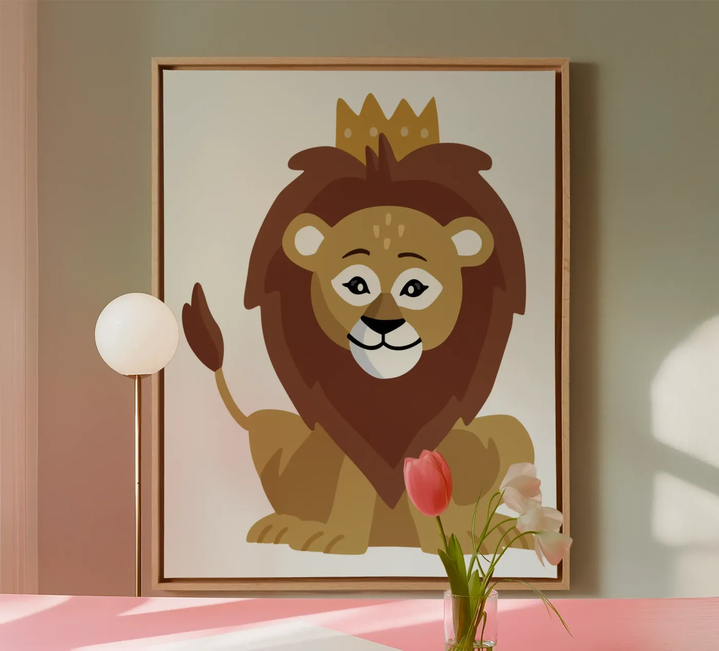 Leone tela da C.WILL