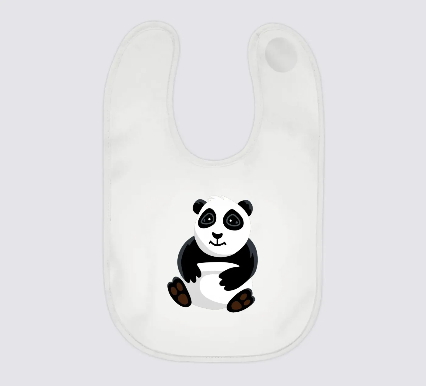 Panda baby slabbetje van C.WILL