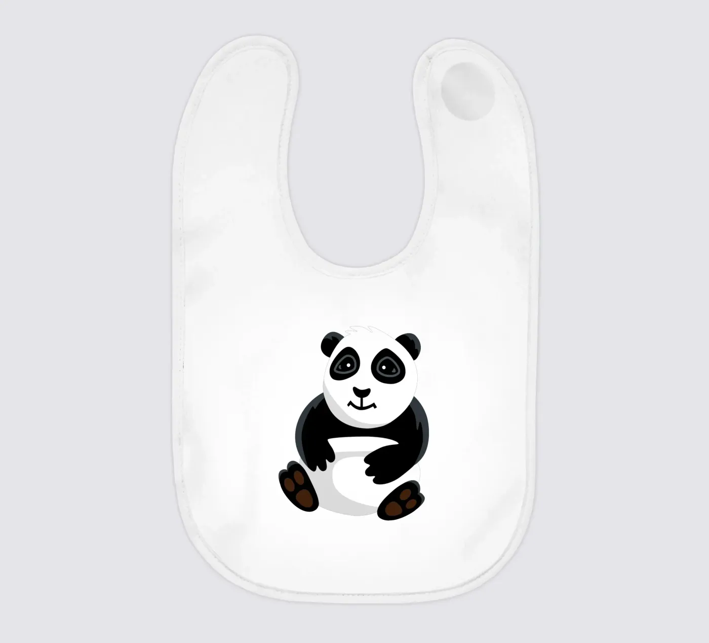 Panda baby slabbetje van C.WILL