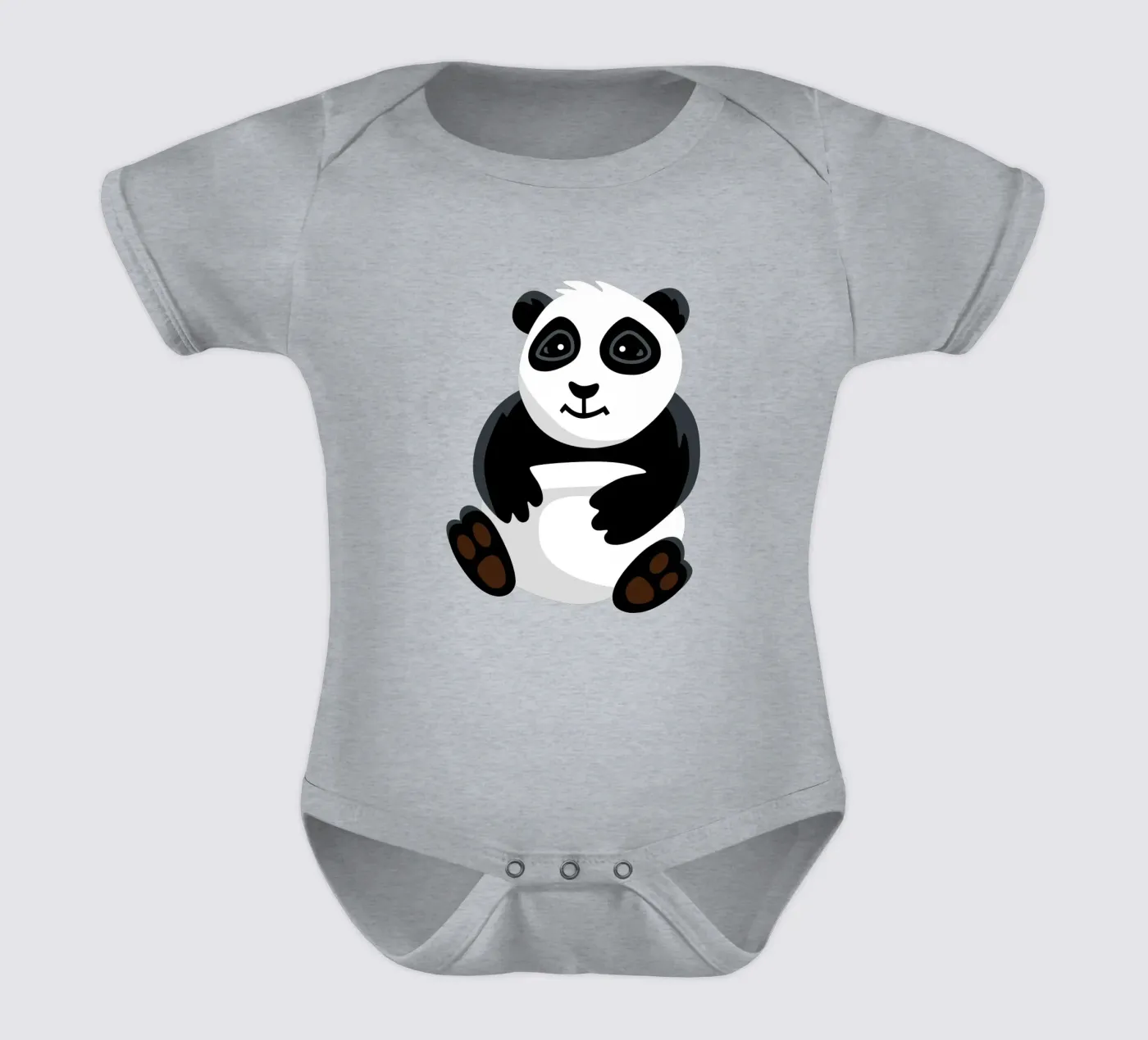 Panda body neonato maniche corte da C.WILL