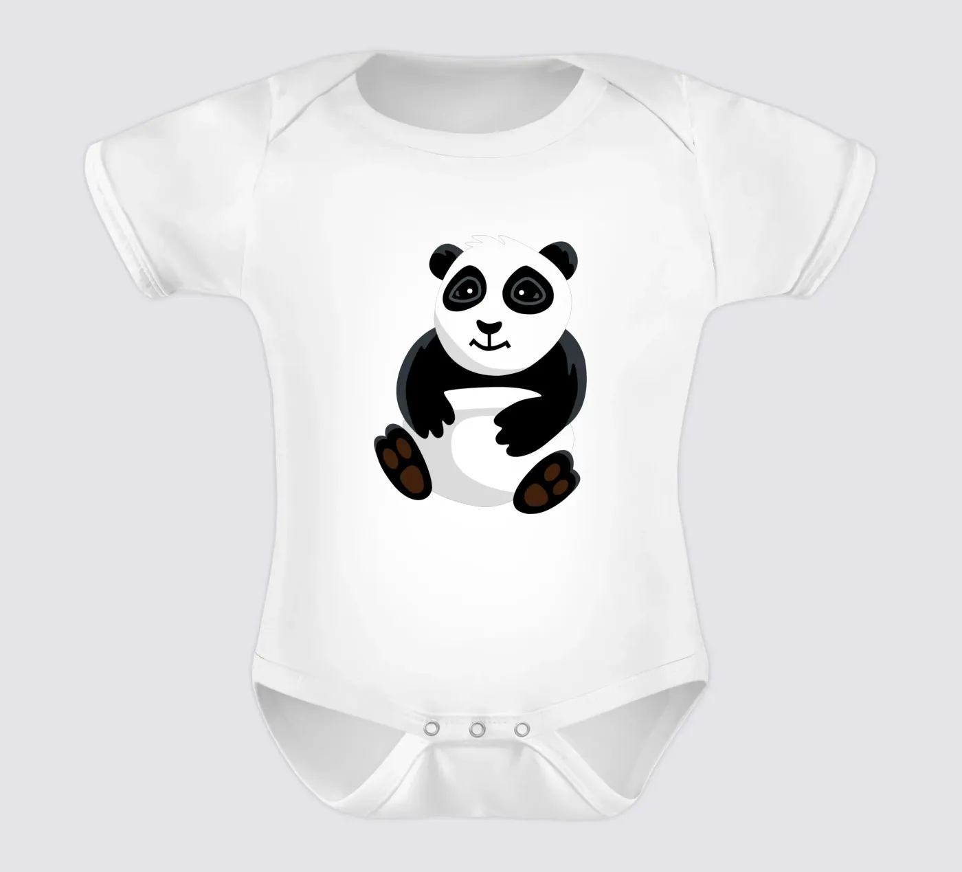 Panda body neonato maniche corte da C.WILL