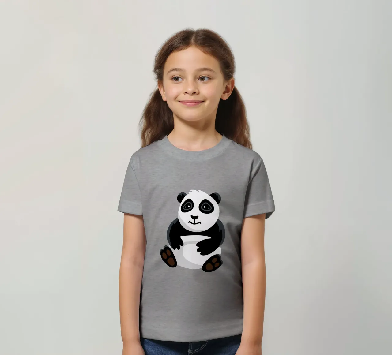Panda Kinder T-Shirt von C.WILL