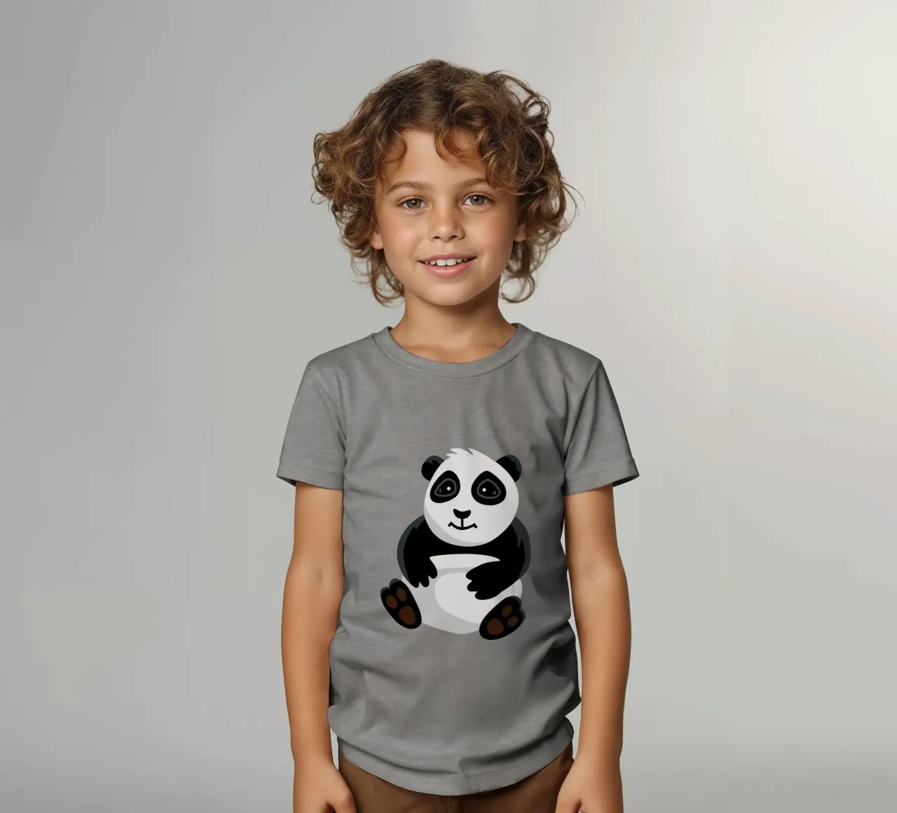 Panda Kinder T-Shirt von C.WILL