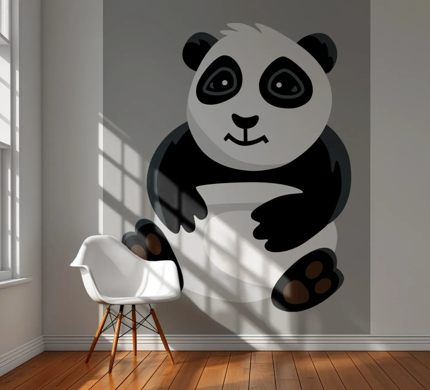 Panda fotobehang van C.WILL