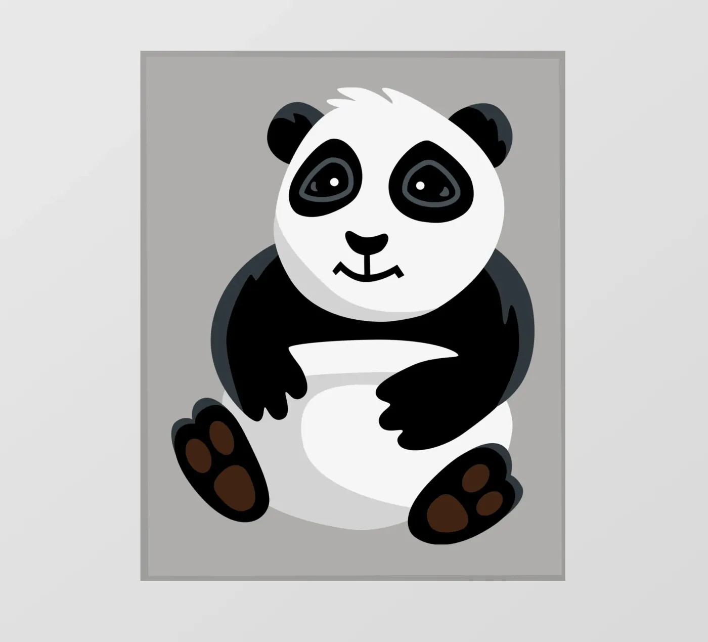 Panda fotobehang van C.WILL