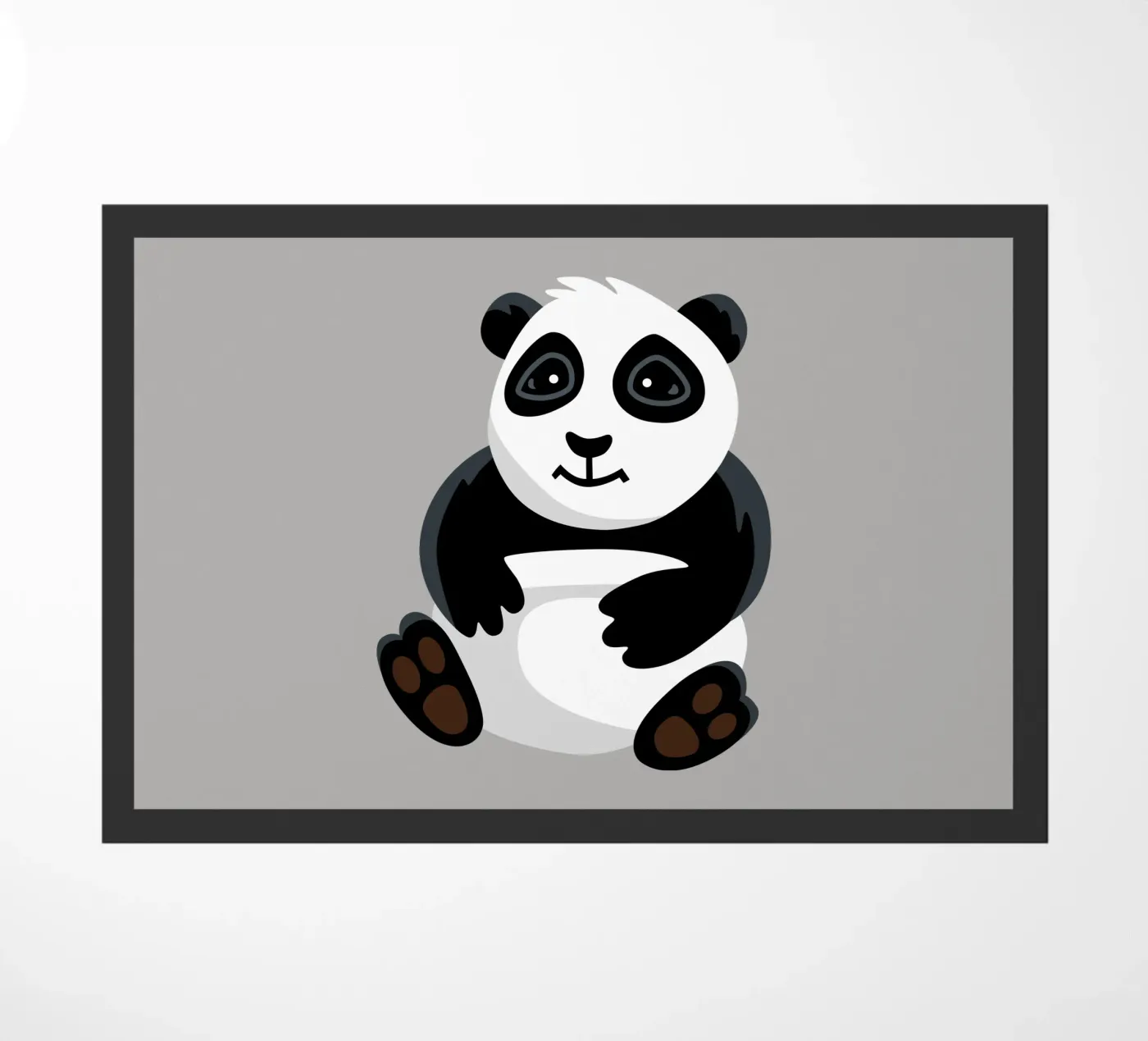 Panda deurmat van C.WILL